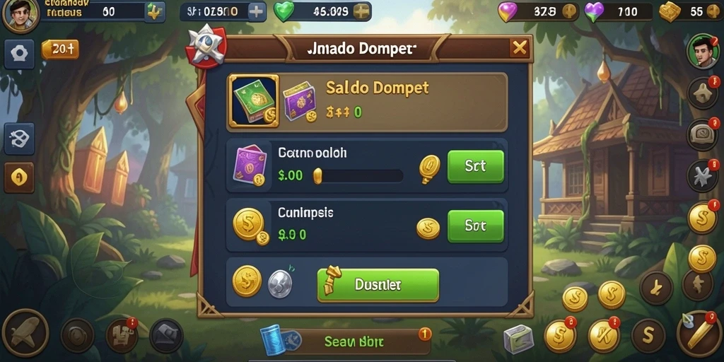 Sistem reward yang memotivasi pemain untuk terus bermain.