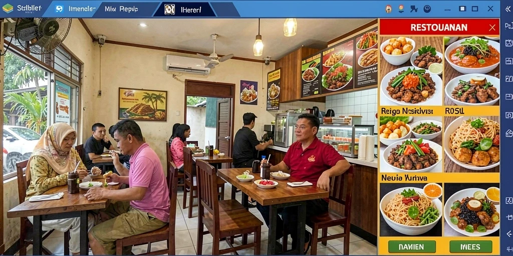 Pemandangan grafik yang memukau saat bertarung.