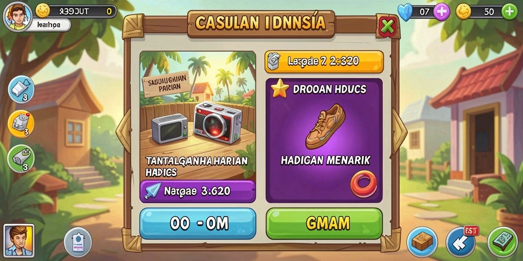 Tantangan level baru yang semakin menegangkan.