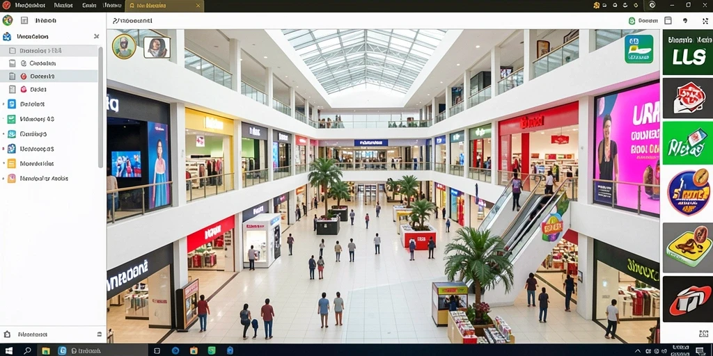 Screenshot menunjukkan lingkungan permainan yang menakjubkan.