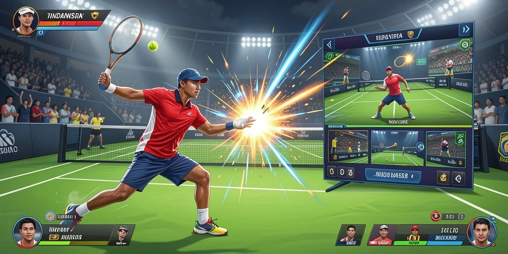 Fitur interaksi antara pemain dalam mode multiplayer.