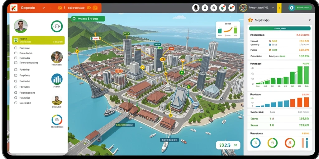 Tangkapan layar memperlihatkan mode multiplayer yang seru.