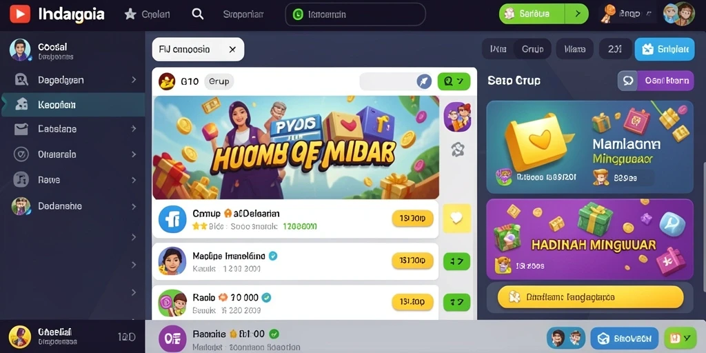 Level yang penuh tantangan dan rintangan.